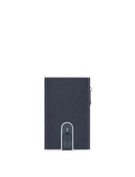 Portacarte Uomo PP5585MOSR-BLU Blu - Piquadro - FashionsVida