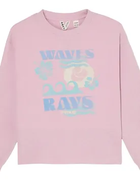 Maglietta A Maniche Lunghe Eastside Midweight Rg Pink Lavender 16 Anni