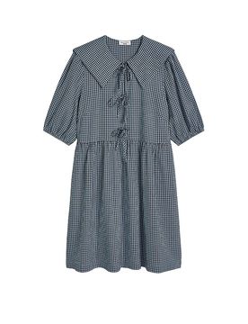 Minivestido azul claro M