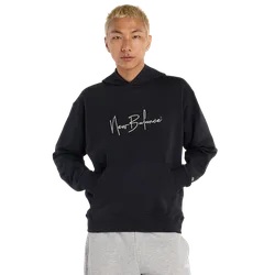 Athletics Signature Hoodie Men Hoodies - Black - Size XL - Cotton Jersey - Black - Size: Extra Large
