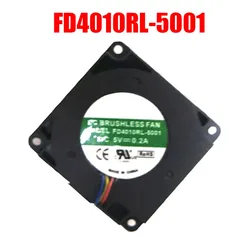 CPU Fan FD4010RL-5001 DC5V 0.2A New