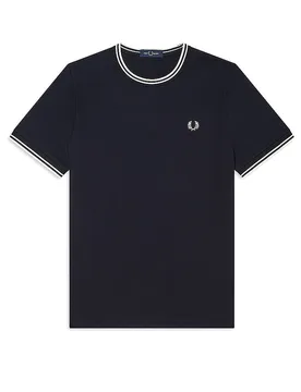 T-Shirt dunkelblau S herren - Fred perry - FashionsVida