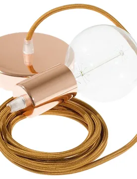 Cables Suspension Luminaire Rm22 1 M Diy Whiskey / Copper One Size - Creative - FashionsVida