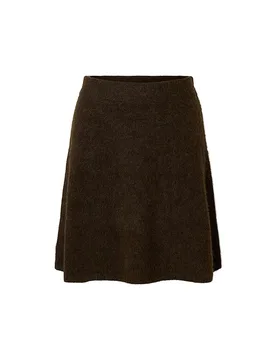 Minirock SLFLULU braun M damen - SELECTED FEMME - FashionsVida