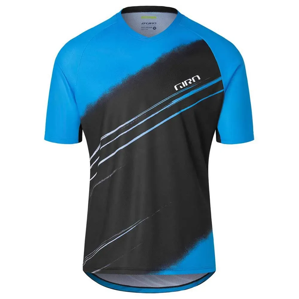 Maglia Da Enduro A Maniche Corte Roust Marine Blue / Blue - Giro - FashionsVida