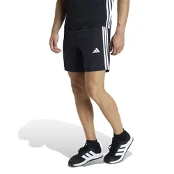 Short Workout Essentials Base 3 Stripes Woven 7´´ Black / White S