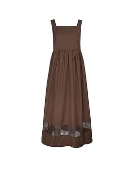 Maxivestido GOLA marrón 36