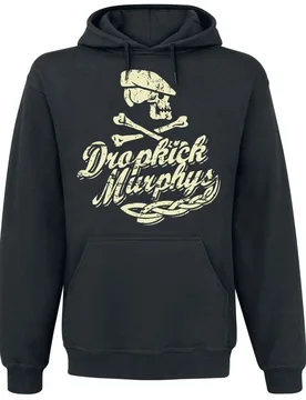Kapuzenpullover - Scully Skull Ship - M bis XXL - für Männer - Größe XXL - schwarz - Lizenziertes Merchandise! - Männer - male - Dropkick Murphys - FashionsVida