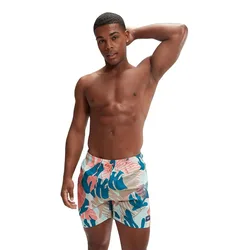 Digital Printed Leisure 16´´ Swimming Shorts Peacock / Fresh Blue / Cupid Coral / Saddle Taupe / Pale T XL Men
