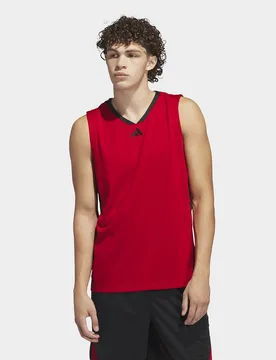 Mens Canotta Basketball Legends - Rosso, rosso rosso Uomo taglia M - Adidas - FashionsVida