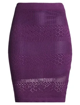 Falda midi Mujer Morado 1,2,3 Mujer - Babylon - FashionsVida