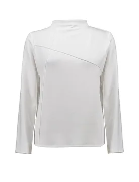 Camiseta de manga larga crema 48 - Joseph Ribkoff - FashionsVida