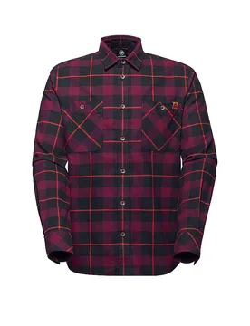 Chemise fonctionnelle Alvras rouge foncé XL - Mammut - FashionsVida