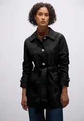 Trenchcoat female Schwarz