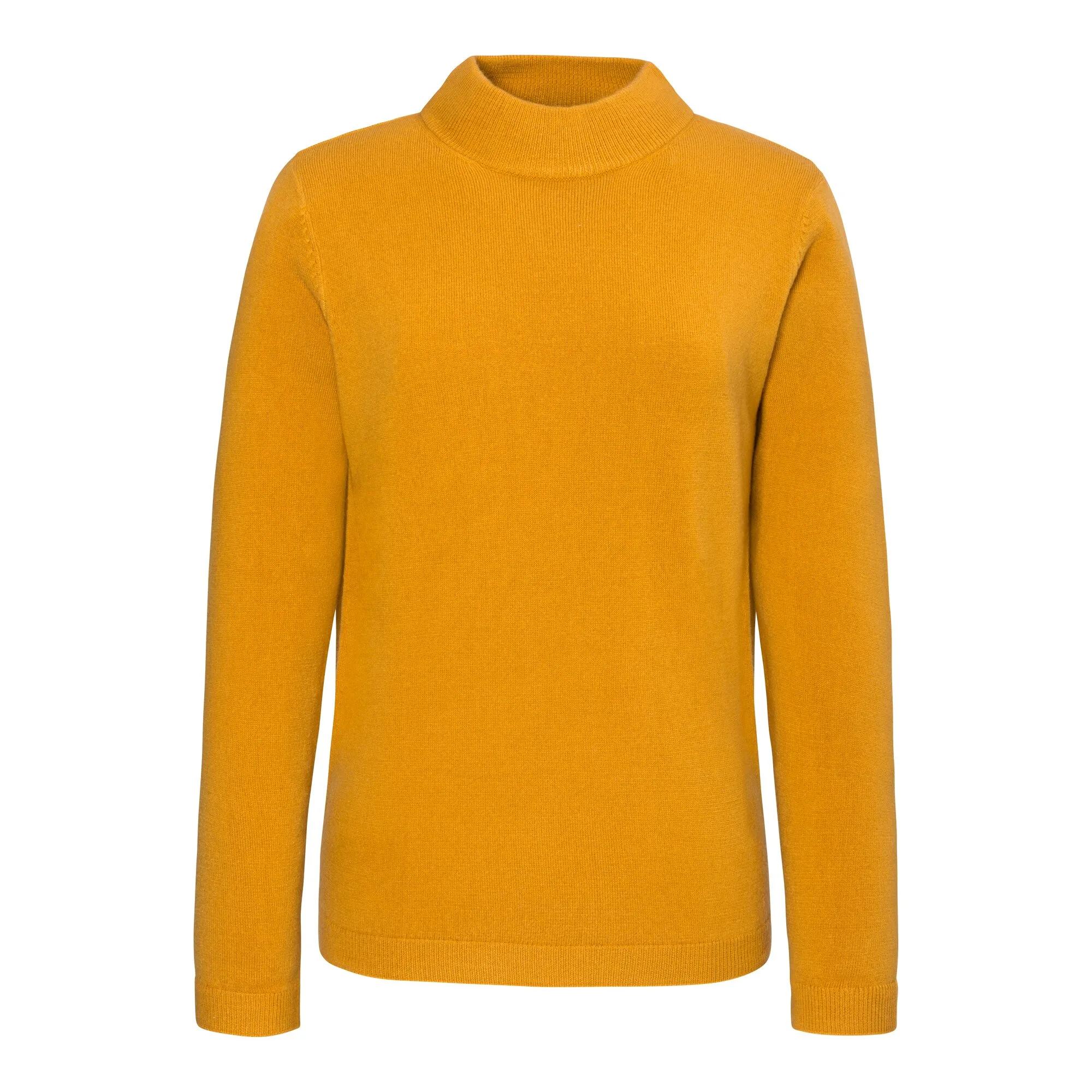 Stehbund-Pullover „Cashmerelike“ XXL gelb - wedolina - FashionsVida