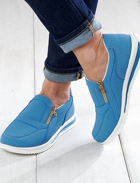 Freizeitschuh "Elke Frühling" jeansblau