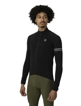 Maglia A Maniche Lunghe Thermo Essential Black