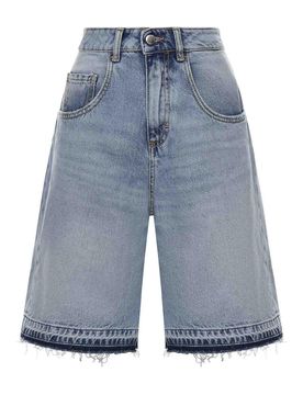 Icon Denim Bermuda in denim