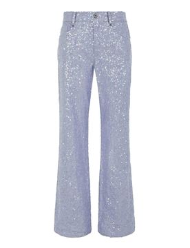 P.A.R.O.S.H. Jeans in cotone blu