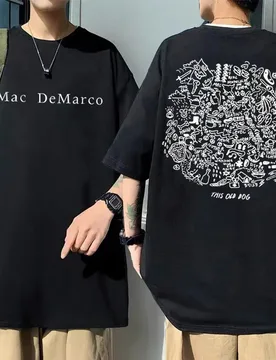 Singer Mac Demarco This Old Dog Album Double Sided Print Tshirt Men Women Casual Oversized T-shirts Male Fashion Trend T Shirts - Aliexpress - FashionsVida