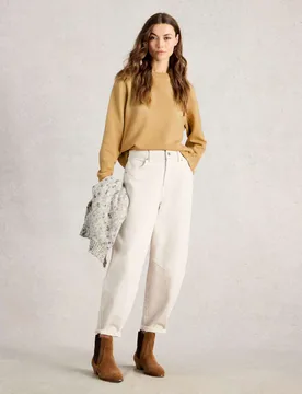 Pure Cotton Sweatshirt Green female - White stuff - FashionsVida