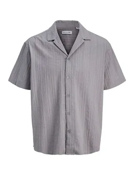 Camicia A Maniche Corte Tyson Resort Weathervane XL - Jack & jones - FashionsVida
