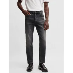 Mens Charcoal Maine Slim Jean - Male - Grey - W40 L32