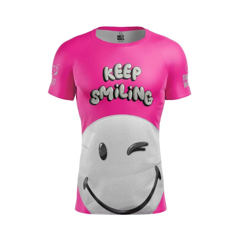 Maglietta A Maniche Corte Smileyworld Smiling Multicolour S - OTSO - FashionsVida