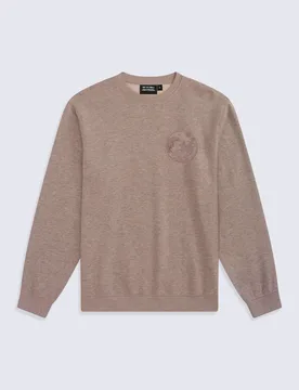Dakota Women's Bude Sweatshirt - Beige - Beige - Size: S - Animal - FashionsVida
