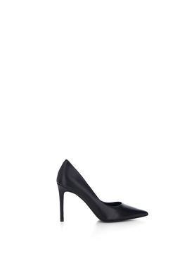 Décolleté in pelle NERO 37