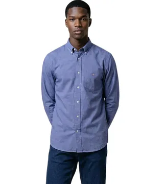 GANT Herren Hemd Azurblau 516577