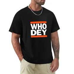 WHO DEY DMC T-Shirt All Match Print Short Sleeve Top