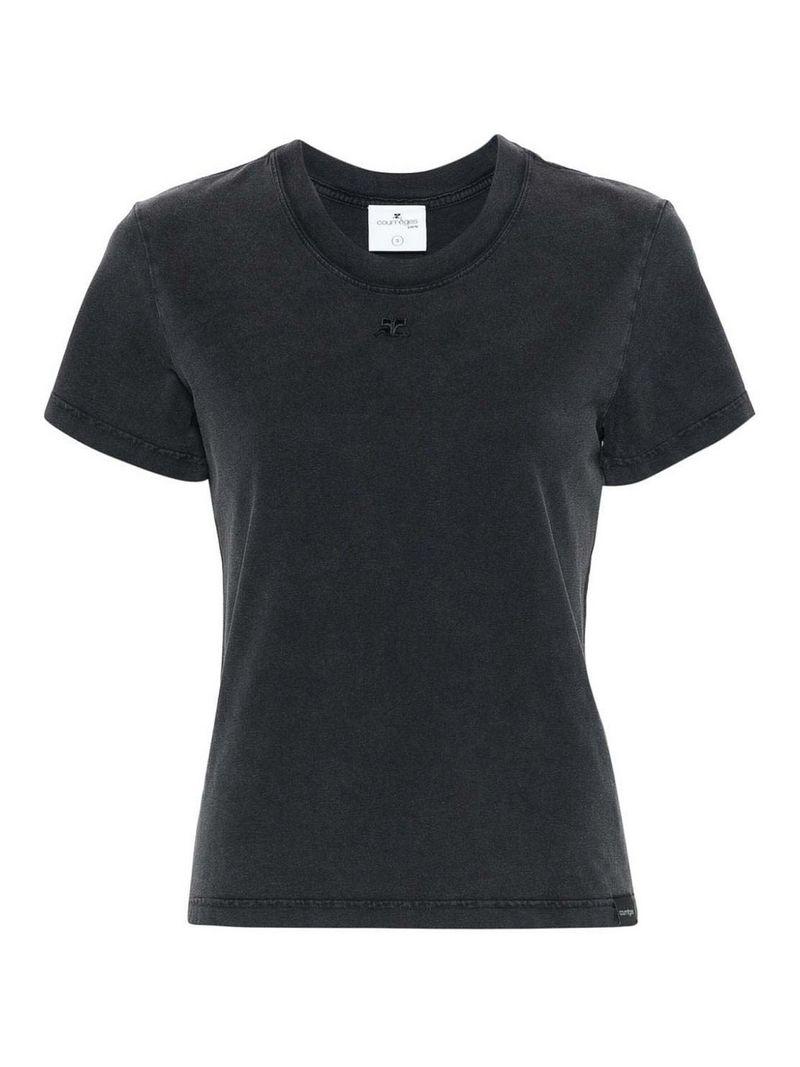 T-shirt in cotone con logo