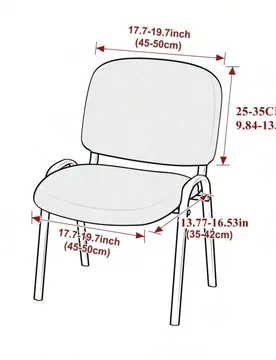Sets Fundas para silla de polar divididas, fundas elásticas para silla de respaldo bajo, unicolor, estilo delgado, protector de polvo para muebles, f - Shein - FashionsVida