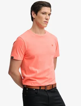 Superdry Herren Classic Essential Neon T-shirt Orange - Größe: M - 29.99 - FashionsVida
