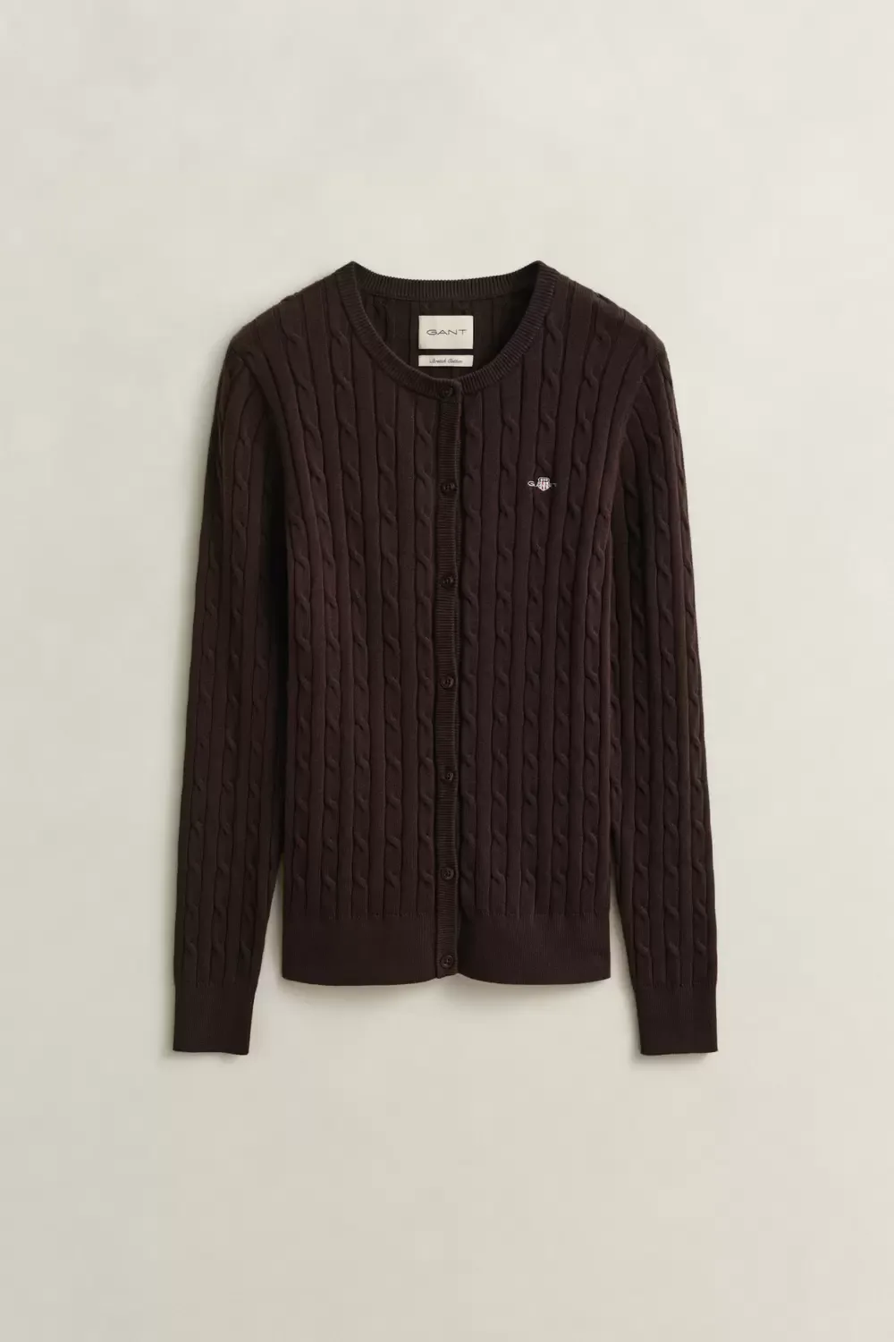 STRETCH COTTON CABE CARDIGAN femae - L - FashionsVida