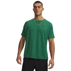 T-shirt à Manches Courtes Tech Textured Green / Black XS