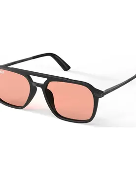 Lunettes De Soleil Nor Calm Black Pink/CAT1 Homme