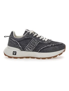 Sneakers in Denim Nere 7604 37