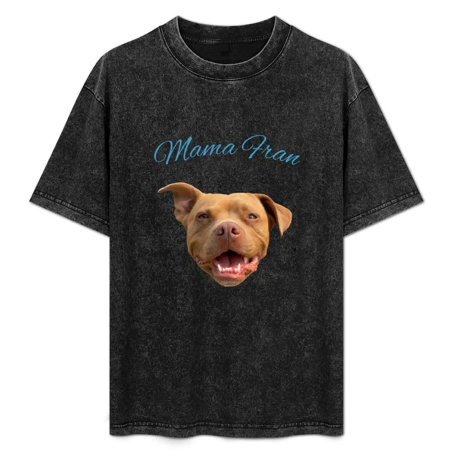 Mama Fran T-Shirt Simple Solid Color Crew Neck Tee - Aliexpress - FashionsVida