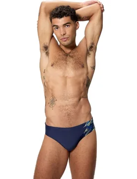 Bañador de natación para hombre Medly Logo Brief 7cm - Speedo - FashionsVida