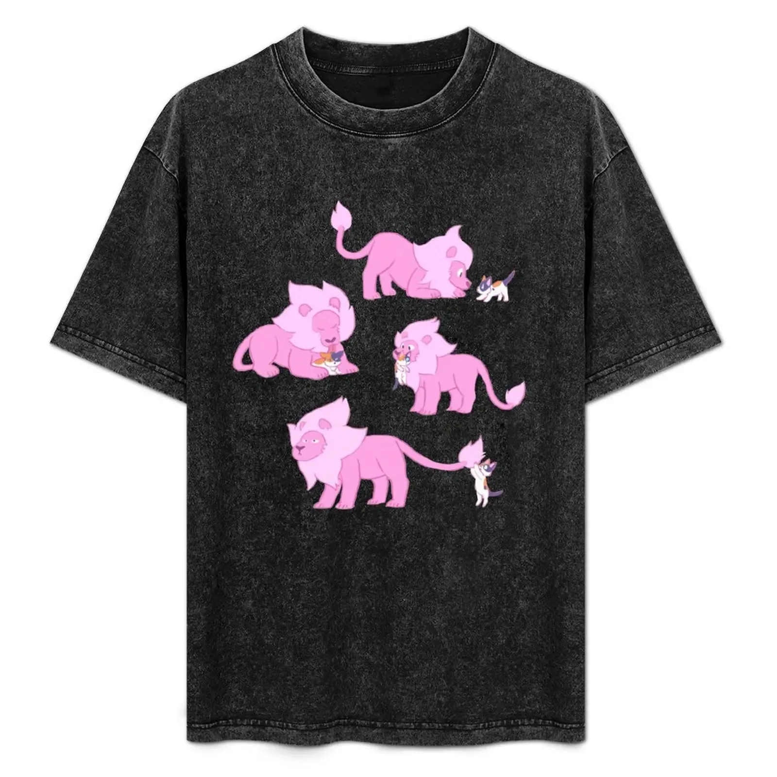 Cat buddies T-Shirt Essential Solid Color T-Shirt - Aliexpress - FashionsVida