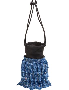 NAEMI Bolso de hombro azul / negro