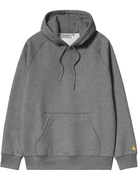 Hooded Chase Sweat - Sweatshirt-Hoodie - dunkelgrau - Herren - Size: XL - Carhartt WIP - FashionsVida