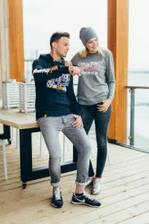 Eskadron Herren Hoodie KUNZ navy M