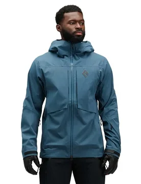Veste Factor Shell Midnight Blue L - Black diamond - FashionsVida