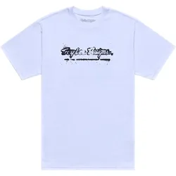 Troy Designs Maglietta A Maniche Corte Repeat White