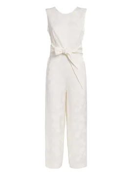 Jacquard Sleeveless Jumpsuit - Claudie Pierlot - FashionsVida