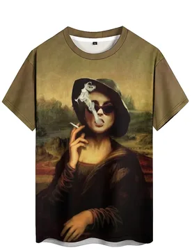 New Personalized Outdoor Travel Men's 3D Printed Short-Sleeve T-Shirt - Men's Smooth Fabric Top - Aliexpress - FashionsVida