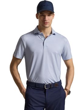 Polo Knit Airflow, blaugrau l